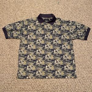 Vintage hawaiian polo shirt